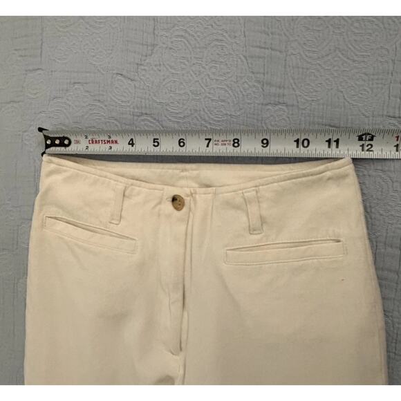 90s Alberto Biani White Tailored Pants Italy 40 Trousers Minimal Quiet Luxury S - Picture 5 of 5